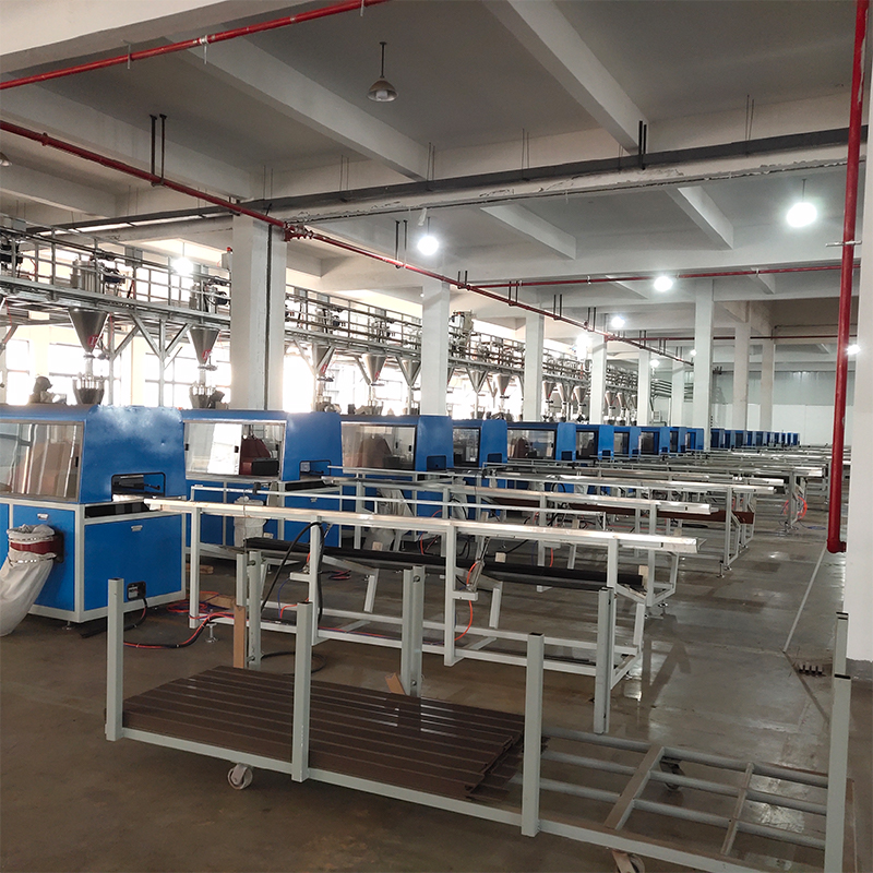 PE-WPC Decking Extrusion Line