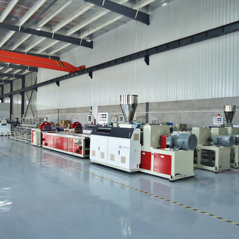 PE-WPC Decking Extrusion Line