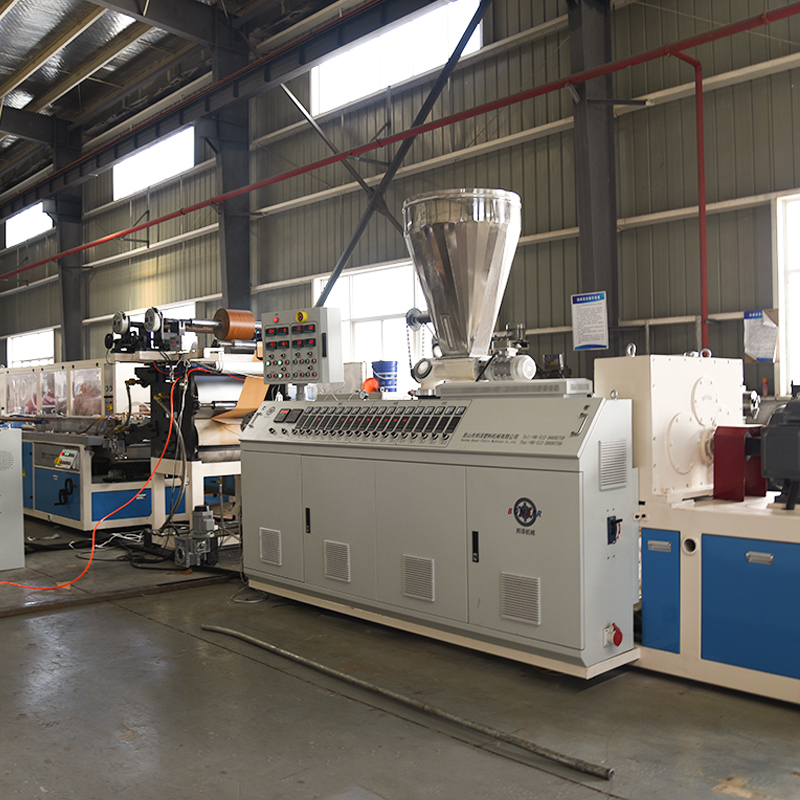 Wood-like Laminated Soffit Panel Extrusion Line